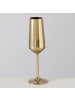Boltze Sektglas Adora Metallic in gold