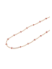 NAEMI Women Necklace in ROSE GOLD RED