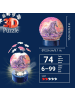 Ravensburger Konstruktionsspiel Puzzle 72 Teile 3D Puzzle Nachtlicht Pferde am Strand 6-99 Jahre in bunt