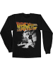 Back To The Future Longsleeve in Schwarz
