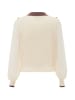 VIRITA Women Strickpullover in Wollweiss