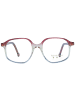 Nathalie Blanc Frauen Optische Fassungen Quadratisch Rot