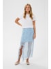 SAINT TROPEZ Rock RachilSZ Gerade Passform in Cerulean Camouflage