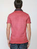 KOROSHI Kurzarm-Polo in pink