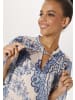 Aniston CASUAL Sommerkleid in ecru-hellblau-blau-marine