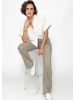 SASSYCLASSY Musselin Bluse mit angeschnittenem kurzen Arm in Hellbeige