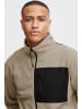 BLEND Fleecejacke Sweatshirt in Beige