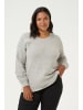 KAFFE curve Strickpullover KCzadina Loose fit in Grey Melange