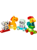 LEGO Bausteine Duplo Tierzug, 18 Monate - 5 Jahre