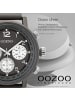 Oozoo Armbanduhr Oozoo Timepieces grau extra groß (ca. 48mm)