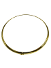 Schmuckador Halsreif Omega 3mm flach - 50cm 585 Gelbgold in gold
