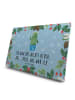 Mr. & Mrs. Panda Adventskalender Kaktus Heilig mit Spruch in Eisblau