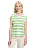 Betty Barclay Basic Shirt mit Streifen in White/Green