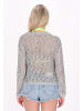 IZIA Women Sweater in black white