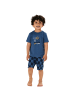 Schiesser Pyjama 1er Pack in Blau
