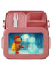 Mr. & Mrs. Panda Bento Box Nachtfalter Schneemann Design ohne Sp... in Rot Pastell