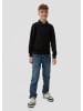 s.Oliver Sweatshirt langarm in Schwarz