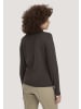 Hessnatur Longsleeve Polo in kakao braun