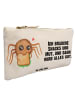 Mr. & Mrs. Panda Schminktasche Spinne Agathe Sandwich mit Spruch in Weiß