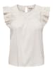 JDY Top in Cloud Dancer
