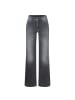 MAC HOSEN DREAM WIDE Weite Jeans mit Mega Flex Denim in Soft Grey Authentic Used