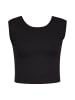 nascita Damen Crop-Top in Schwarz