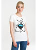 Logoshirt T-Shirt Idefix - Faces - Asterix in altweiss