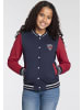 Kidsworld Sweatjacke in marine/rot
