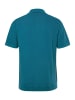 Men Plus Poloshirt in lagunen grün