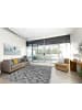 Kayoom Kurzflor Teppich Luxury 310 in grau - anthrazit - rechteckig