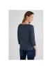 Street One Langarmshirt in deep blue