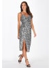 faina Women Dress in silver multicolor