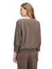 Betty Barclay Oversize-Shirt im Glitzer-Look in Braun