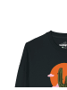 wat? Apparel Sweatshirt Kaktus im Sonnenuntergang in Schwarz