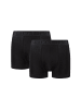 camano Boxershort comfort bamboo 2er Pack comfort in Schwarz