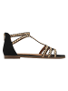 Tamaris Sandale in BLACK/GOLD