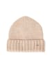 Finn Flare Beanie Basic in light beige