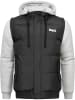 Lonsdale Jacke "Dowpot Herren Jacke mit Kapuze normale Passform" in Schwarz