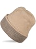 styleBREAKER Strickbeanie in Beige-Taupe