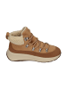 fitflop Stiefeletten F-MODE TEDDY-COLLAR WARM SUEDE LACE UP in natur