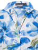 Franco Callegari Bluse in blau weiß - 0058