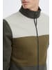 BLEND Sweatjacke BHBlock 20715513  Sweatjacke mit hochschließendem Kragen in Grün