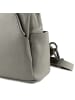 Toscanto Leder Cityrucksack Toscanto Tasche hellgrau ca. 27cm