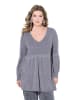 MIAMODA Pullover in hellgrau mélange
