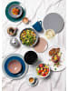 Seltmann Weiden 6er Set Suppenteller Life Fashion ø 20 cm in Posh Rose