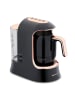Korkmaz Kahvekolik Aqua Türkische Kaffeemaschine 700W - Modern & Elegant in Schwarz