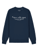 wat? Apparel Sweatshirt Wenn nicht jetzt wann dann in Dunkelblau