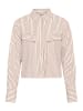 Karen By Simonsen Langarm - Hemd KBElmira Classic fit in Cinnamon Stripe
