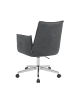 DUBI Möbel 2er-Set: Bürostuhl Mika-Cleo in Anthrazit - (B)60 x (H)86 x  (T)63 cm