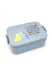 Mr. & Mrs. Panda Lunchbox Wellensittich Liebe Motiv mit Spruch in Blau Pastell